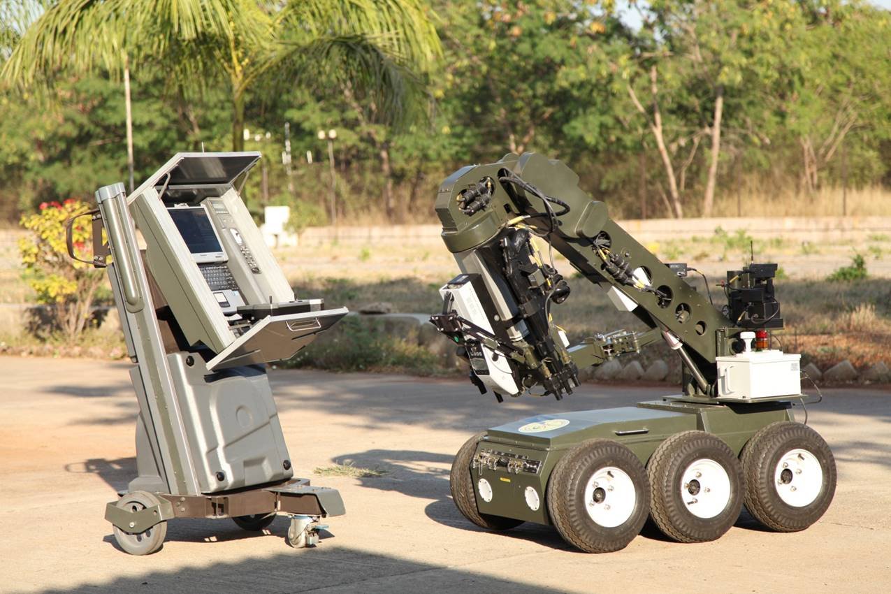 DRDO REMOTELY OPERATED VEHICLE