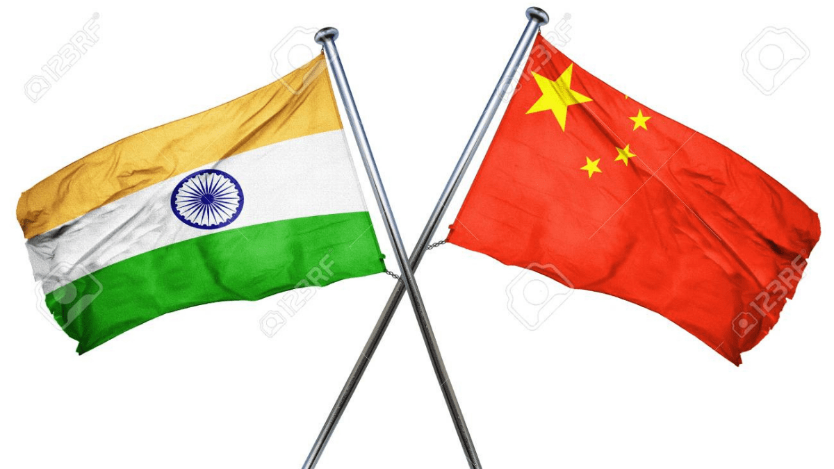 China perceives rising india as a rival