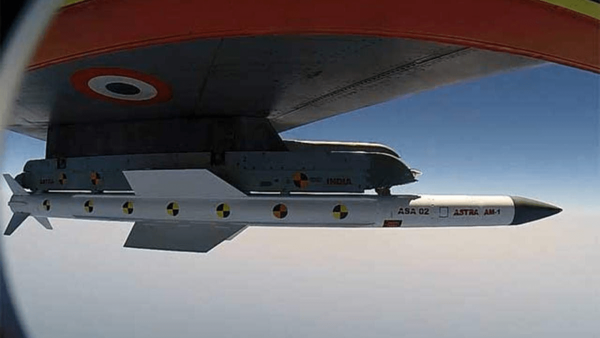 DRDO working on extended range of Astra mk 1 missile