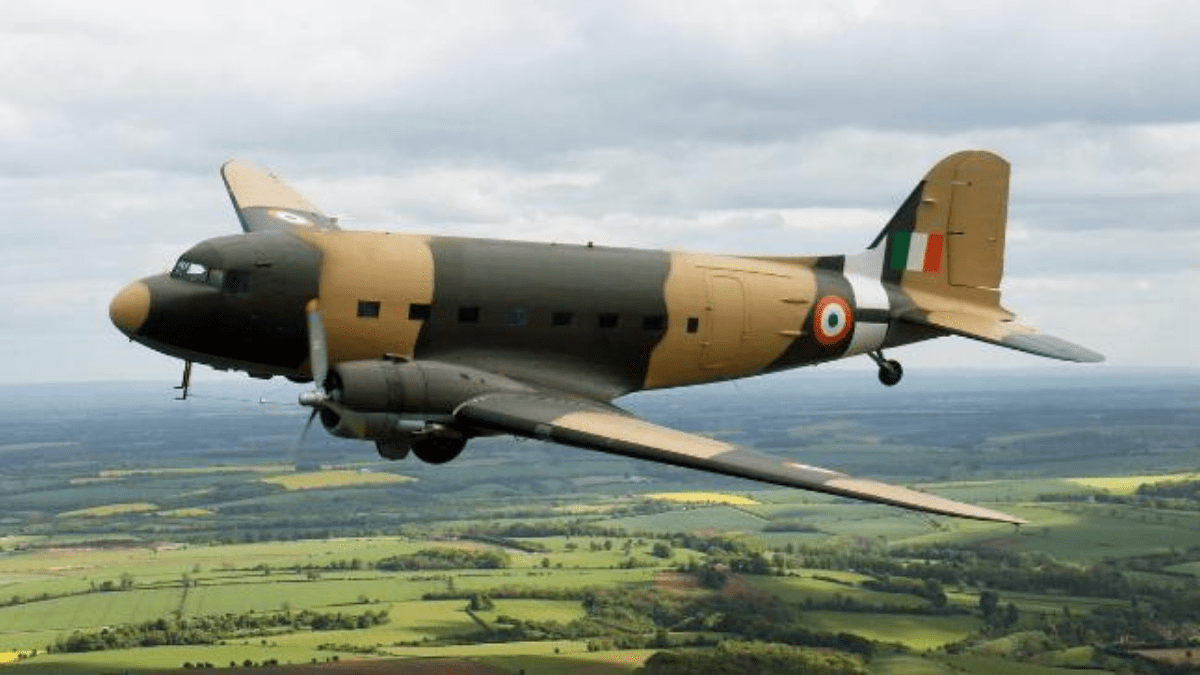 IAF Dakota To Do Fly Past On Republic Day