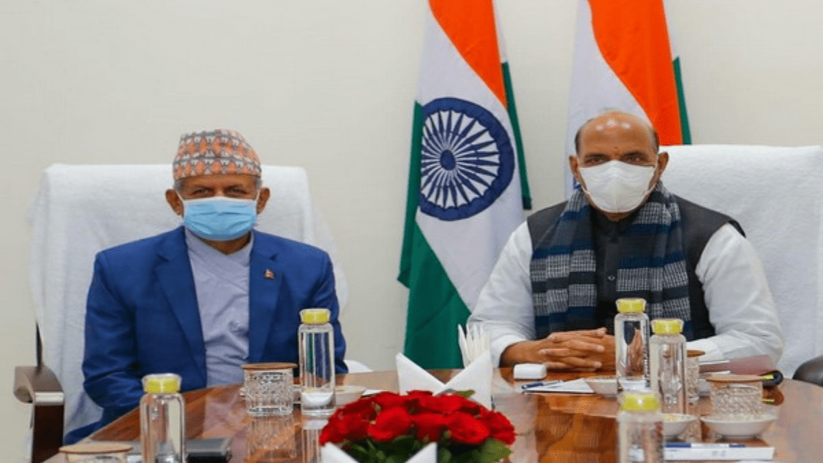 nepal foreign minister meets defence minister rajnath singh