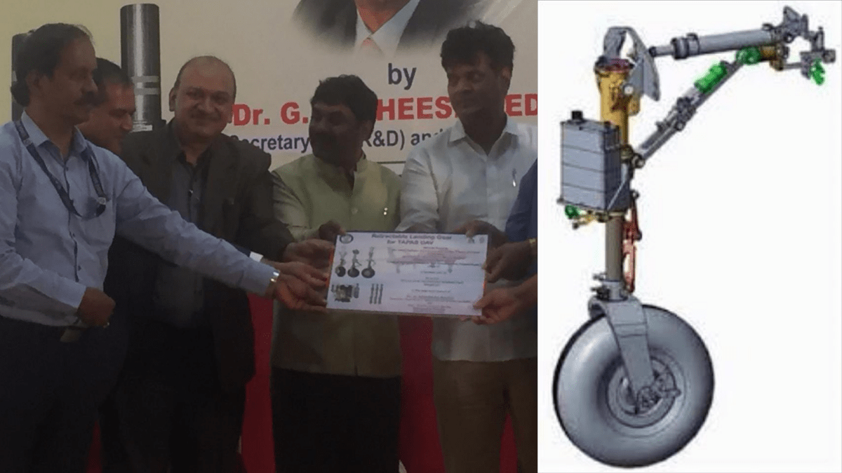 today CVRDE has handed over Retractable Landing Gear Systems