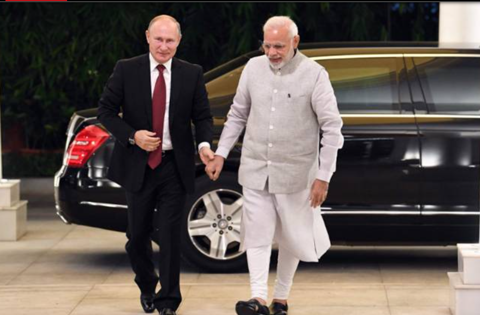 Putin / Modi / Russia / India / Strategic partnership.