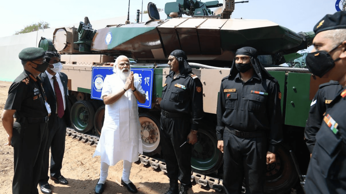 PM Today Hands Over The Main Battle Tank Arjun MK 1A To General Naravane