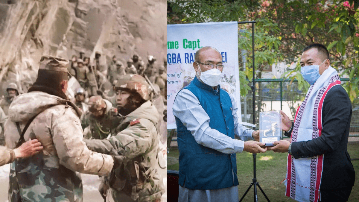 Army Officer Who Confronted Chinese Troops Honoured By Manipur Govt