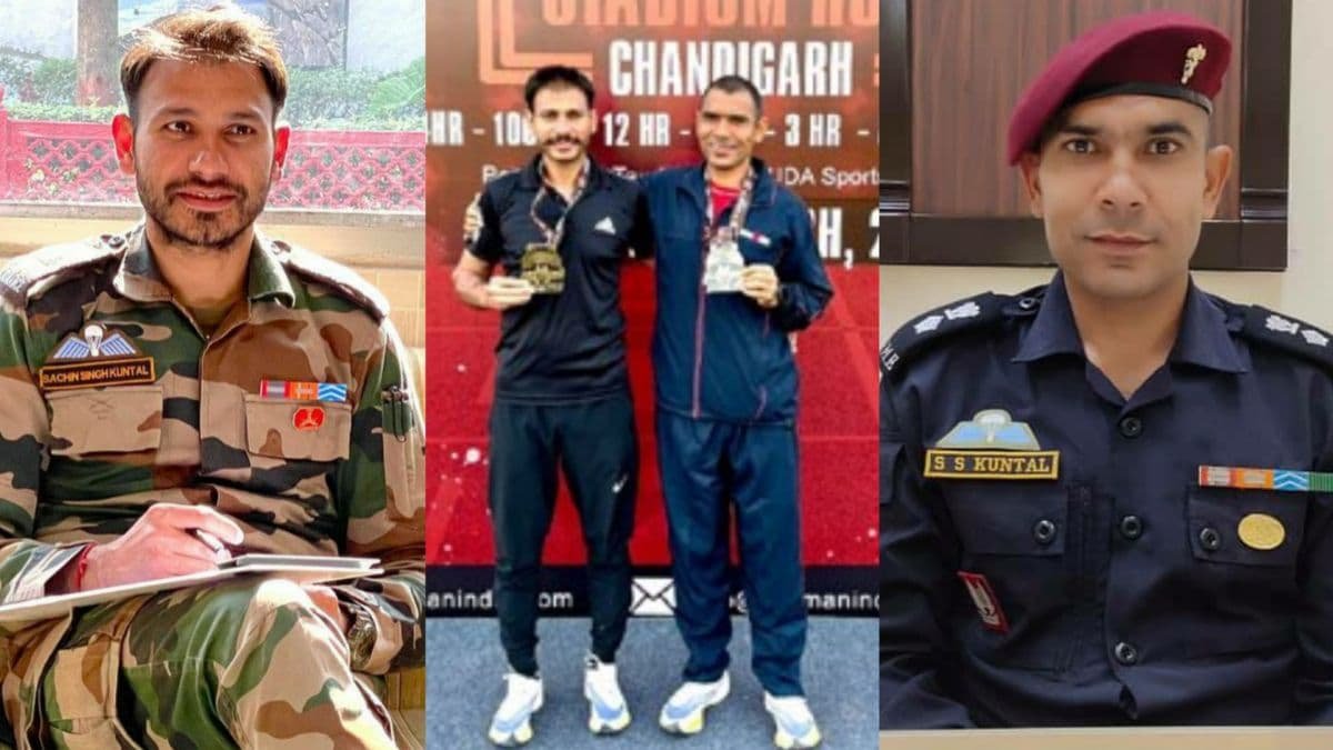 Lt Col Swaroop Singh Kuntal and Maj Sachin Singh Kuntal