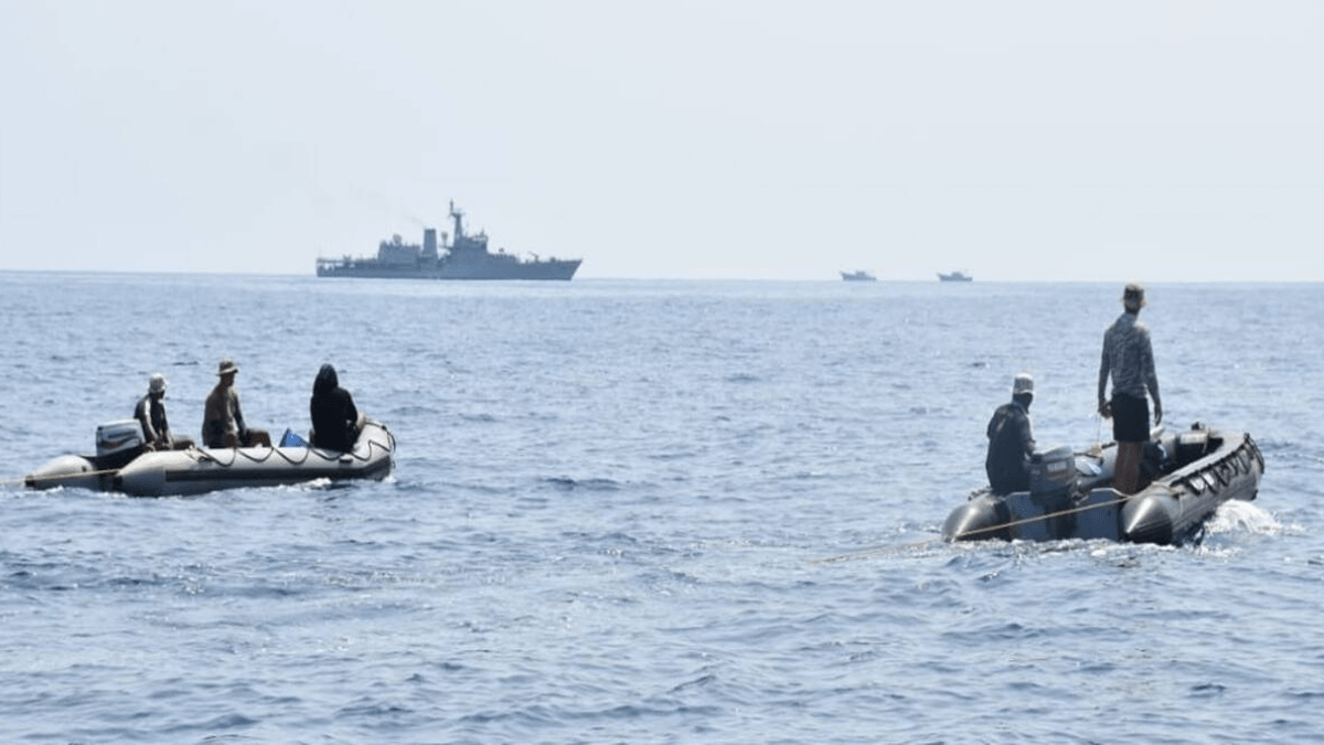 Indian Navy Assets Deployed In Search And Rescue Efforts For Missing Fishermen