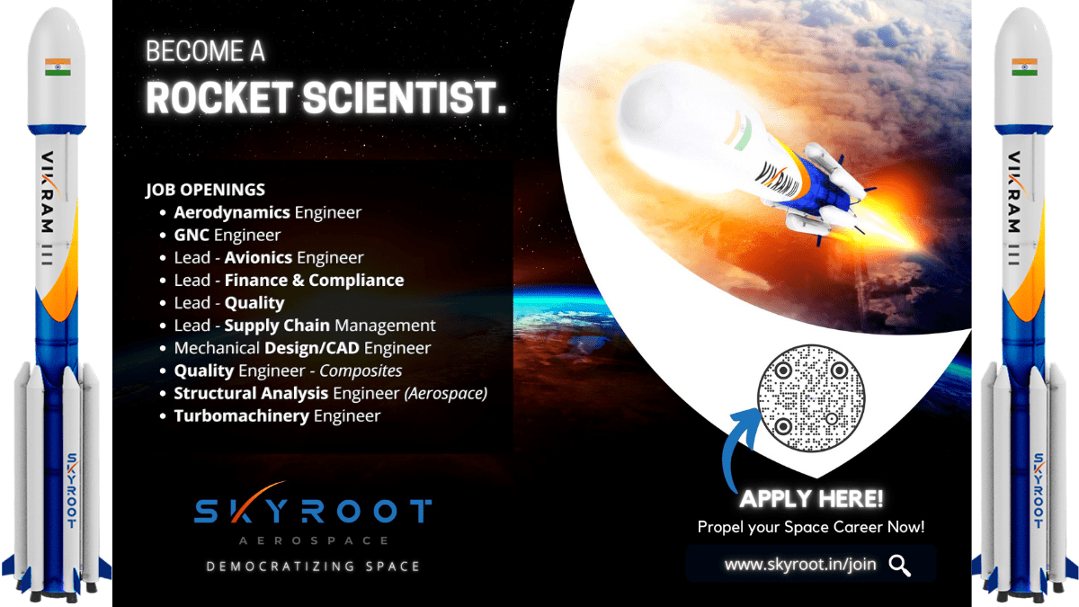 Skyroot Aerospace Recruitment 2021