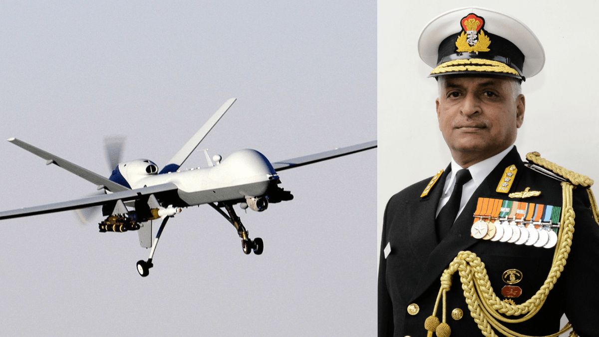 Predator Drones Helping Us To Keep Watch On 'Vessels Of Interest': Navy Vice Chief