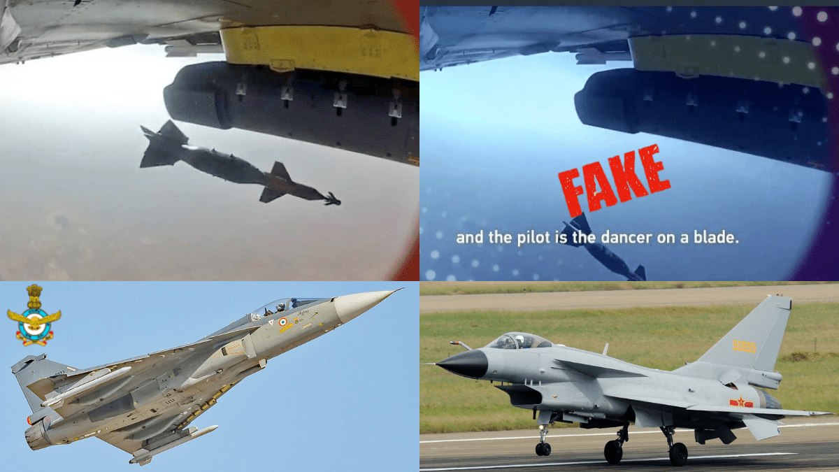Chinese Air Force Using Indian Air Force Clips To Spread Propaganda