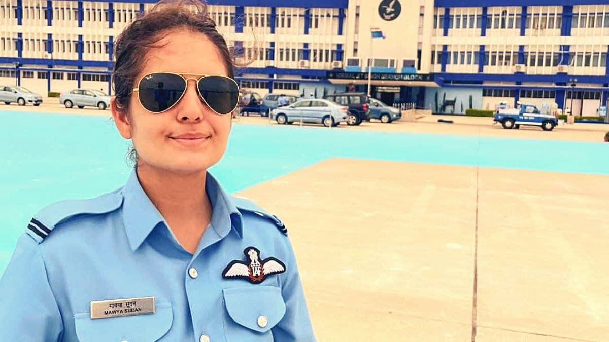 Meet Mawya Sudan The First Woman Fighter Pilot In IAF From Jammu & Kashmir