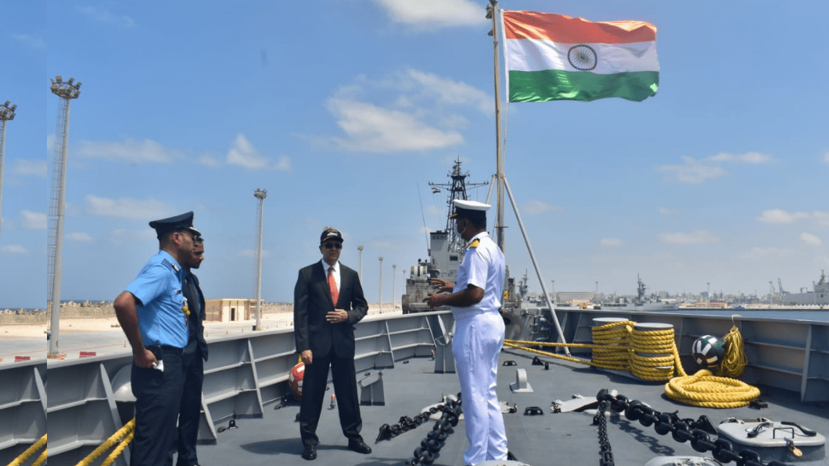 INS Tabar Was Mission-Deployed In International Waters For Over Three Months