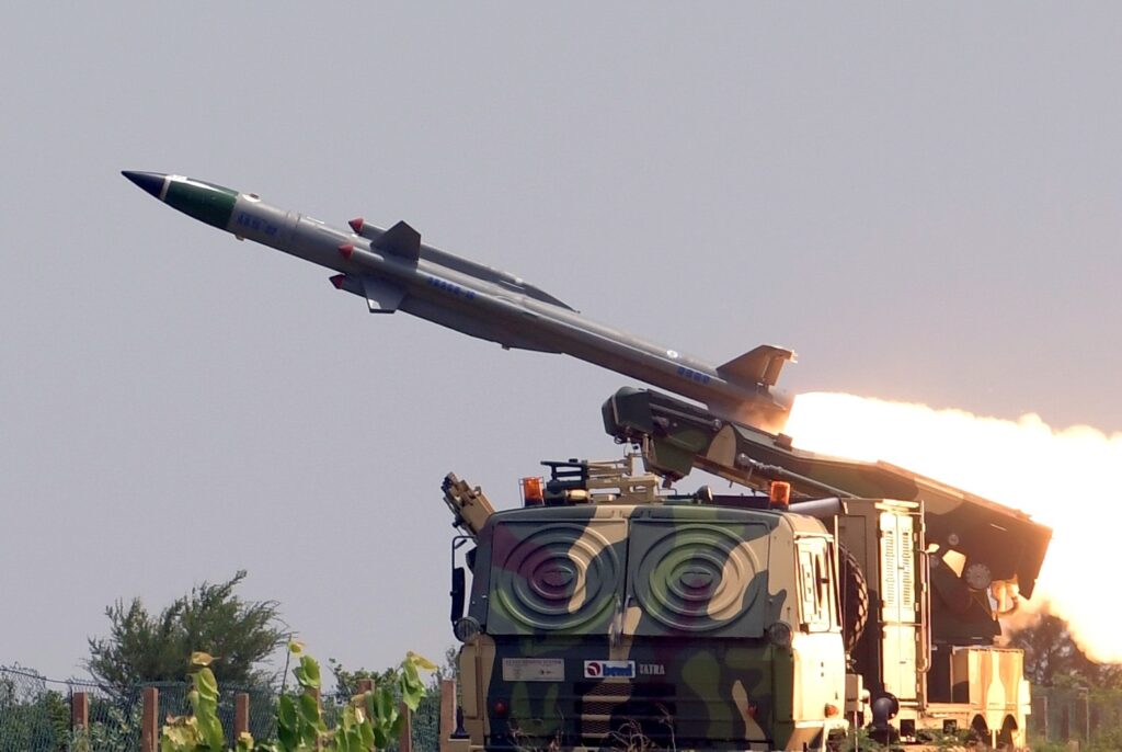 The Defence Research and Development Organisation (DRDO) successfully test fired AKASH-MK-1S missile from ITR, Chandipur in Odisha on May 27, 2019.